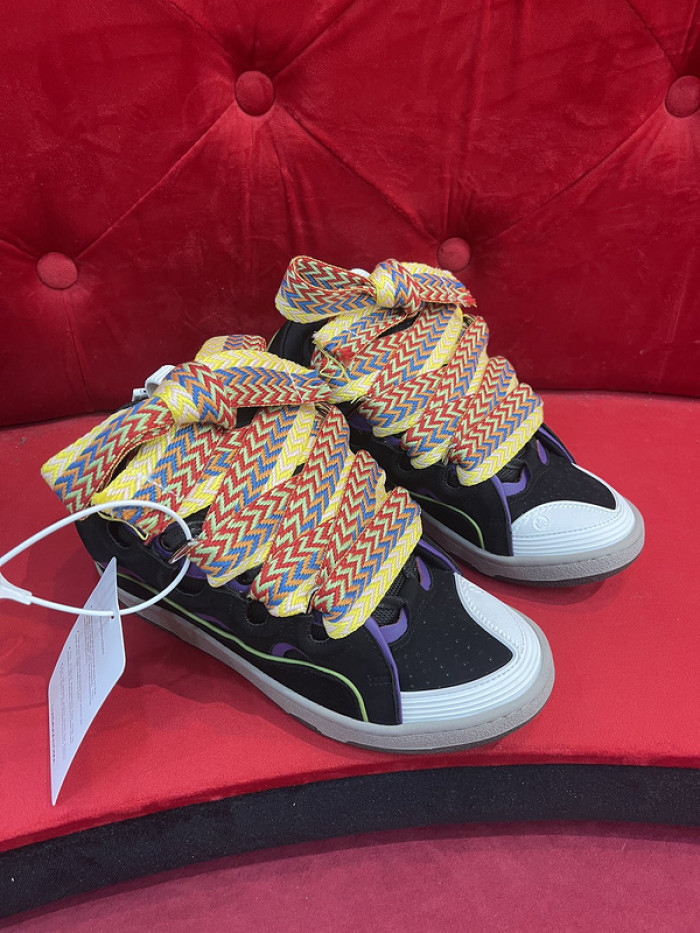 lanvin curb sneaker