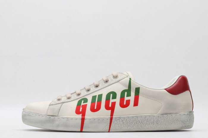 gi ace embroidered low-top sneaker