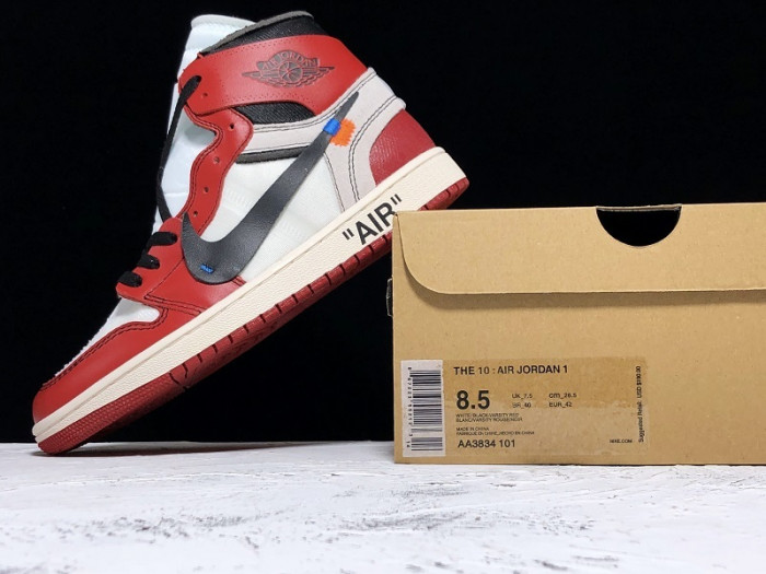 ofw air jordan 1 retro chicago the ten - aa3834-101