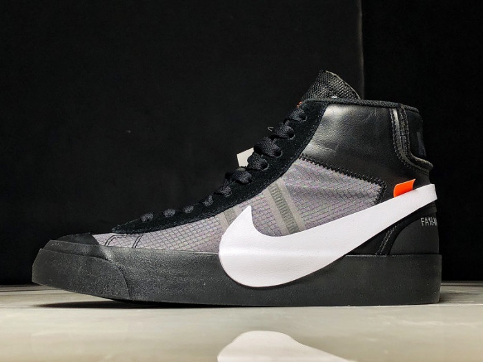 ofw nike blazer black - aa3832-001