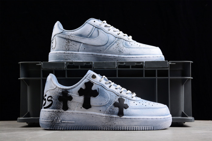 chrome hearts x air force 1 low cw2288-111