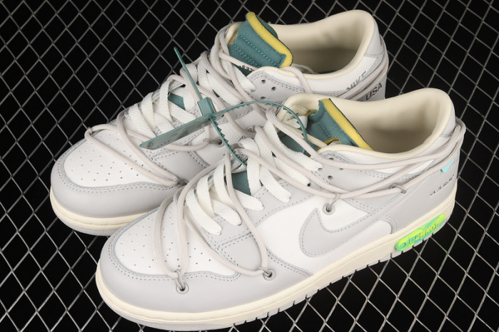 nike dunk low ofw lot 42 dm1602-117